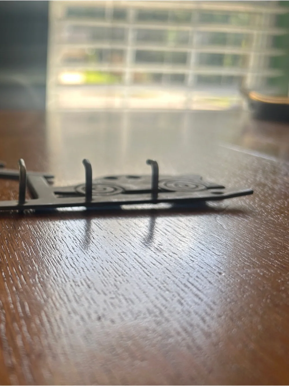 Vintage Brass Wall Hook Rack Taiwan